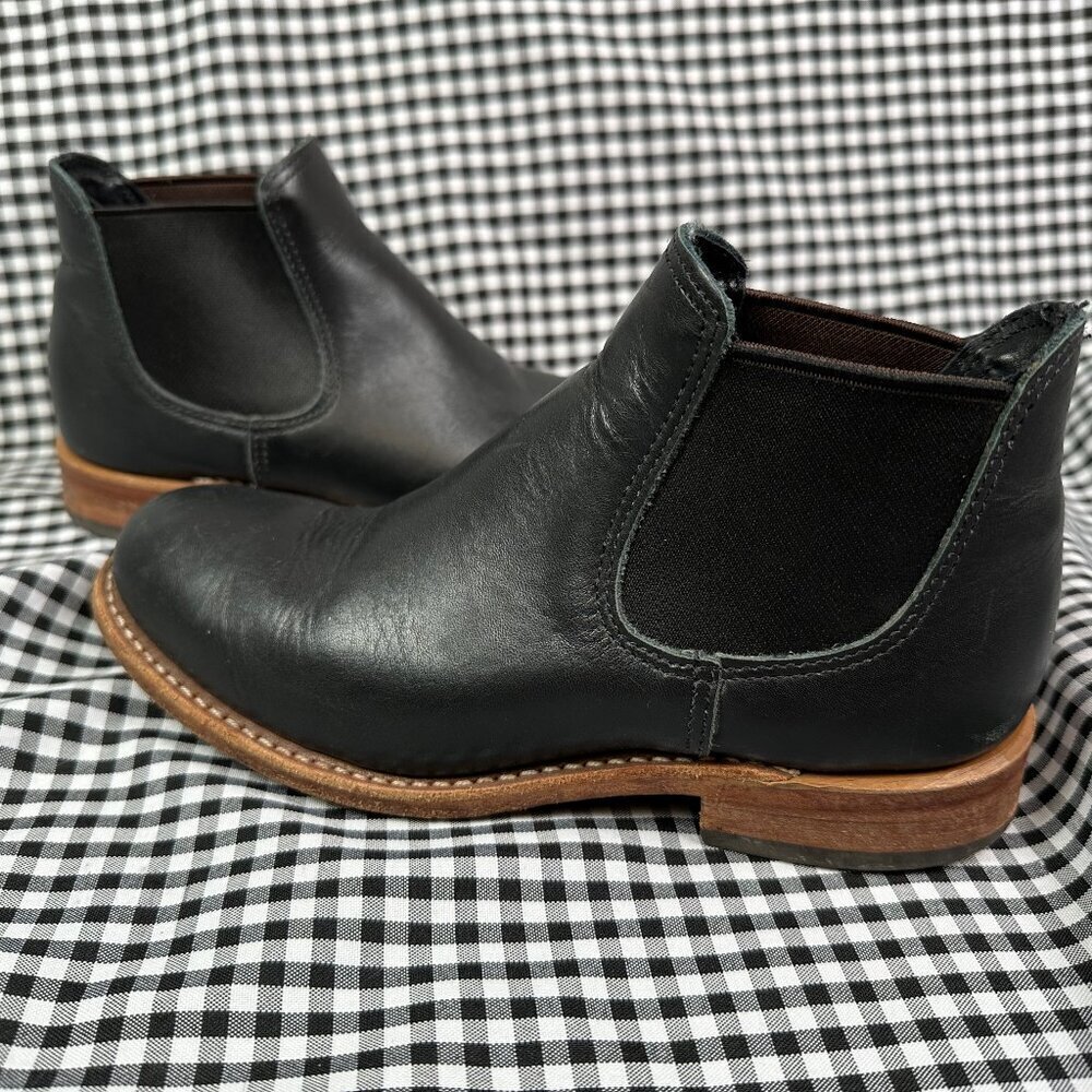 Red Wing Shoe 3461 Carol Black Leather Almond Low Ankle Boot Women's Size 5.5